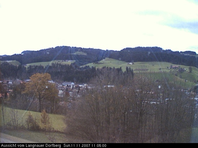 Webcam-Bild: Aussicht vom Dorfberg in Langnau 20071111-110500