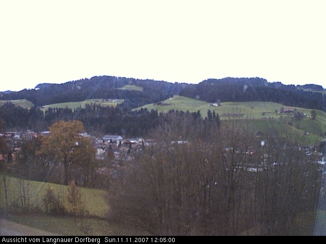 Webcam-Bild: Aussicht vom Dorfberg in Langnau 20071111-120500