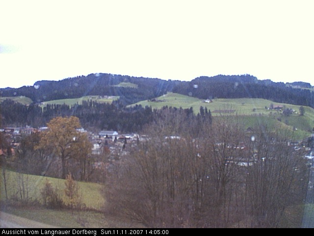 Webcam-Bild: Aussicht vom Dorfberg in Langnau 20071111-140500