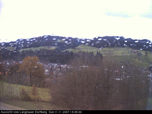 Webcam-Bild: Aussicht vom Dorfberg in Langnau 20071111-150500