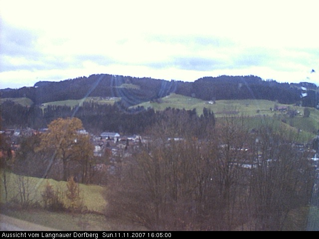 Webcam-Bild: Aussicht vom Dorfberg in Langnau 20071111-160500