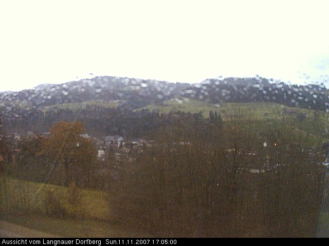 Webcam-Bild: Aussicht vom Dorfberg in Langnau 20071111-170500