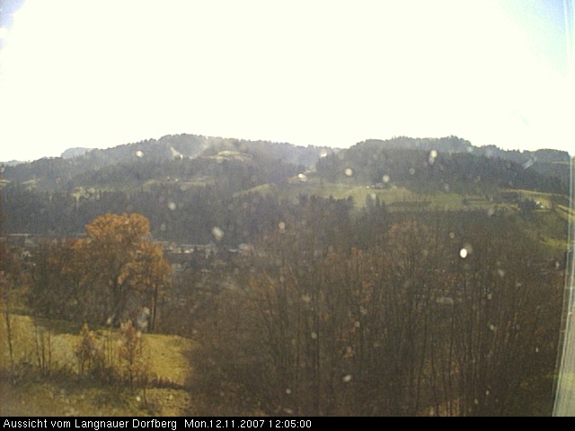 Webcam-Bild: Aussicht vom Dorfberg in Langnau 20071112-120500