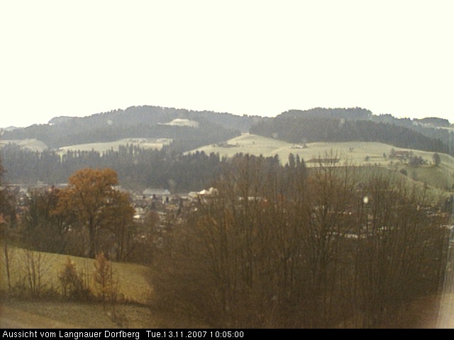 Webcam-Bild: Aussicht vom Dorfberg in Langnau 20071113-100500