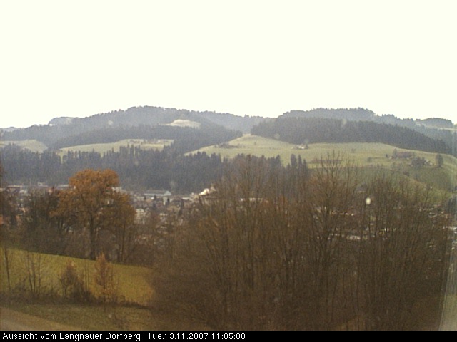 Webcam-Bild: Aussicht vom Dorfberg in Langnau 20071113-110500