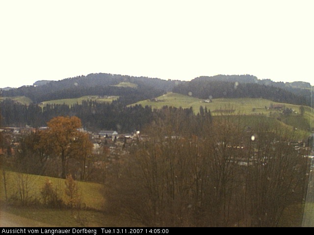 Webcam-Bild: Aussicht vom Dorfberg in Langnau 20071113-140500