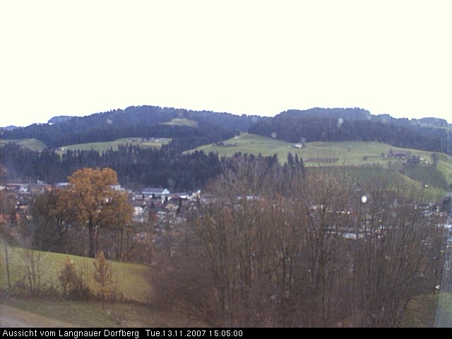 Webcam-Bild: Aussicht vom Dorfberg in Langnau 20071113-150500