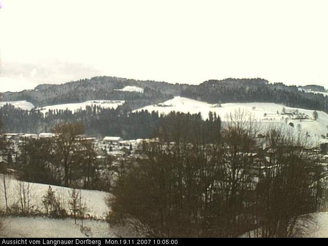 Webcam-Bild: Aussicht vom Dorfberg in Langnau 20071119-100500