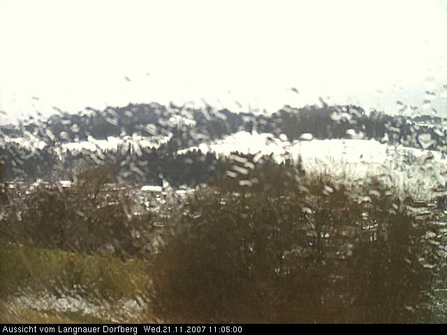 Webcam-Bild: Aussicht vom Dorfberg in Langnau 20071121-110500