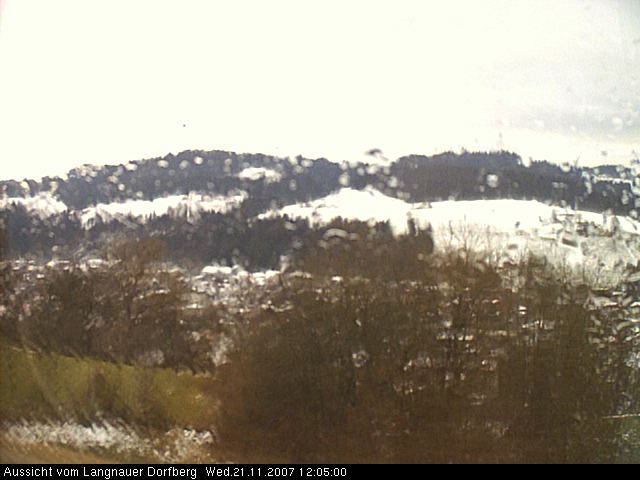 Webcam-Bild: Aussicht vom Dorfberg in Langnau 20071121-120500