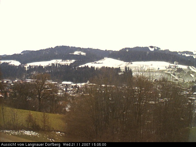 Webcam-Bild: Aussicht vom Dorfberg in Langnau 20071121-150500