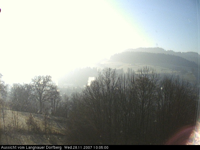 Webcam-Bild: Aussicht vom Dorfberg in Langnau 20071128-100500