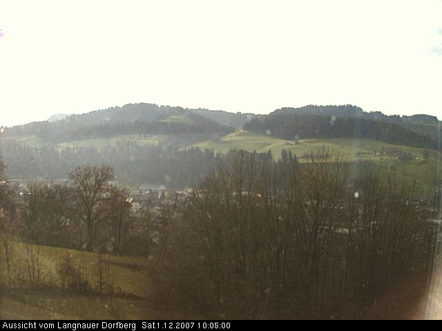 Webcam-Bild: Aussicht vom Dorfberg in Langnau 20071201-100500