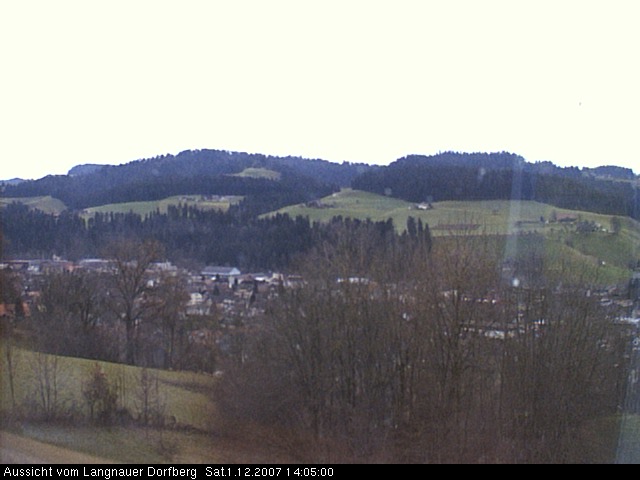 Webcam-Bild: Aussicht vom Dorfberg in Langnau 20071201-140500