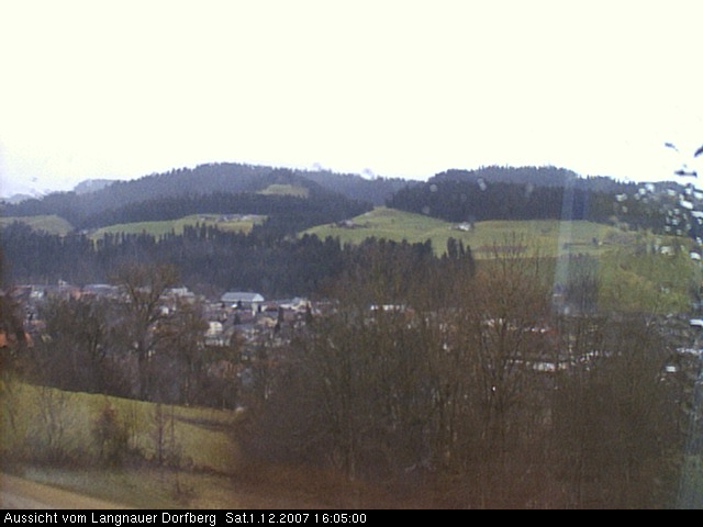 Webcam-Bild: Aussicht vom Dorfberg in Langnau 20071201-160500