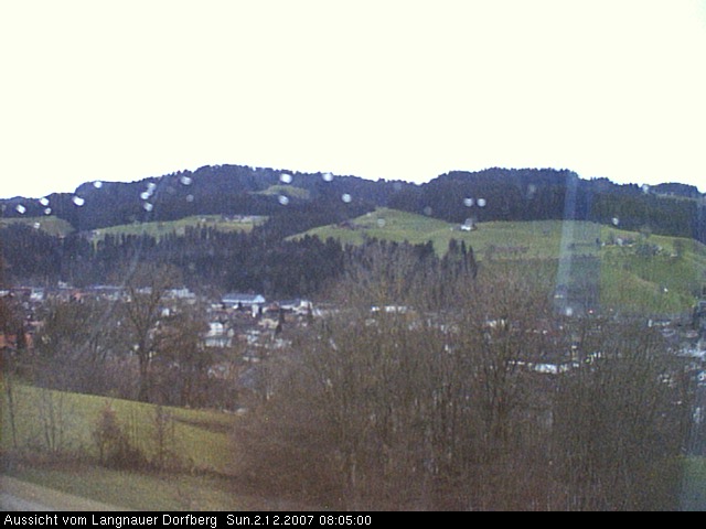 Webcam-Bild: Aussicht vom Dorfberg in Langnau 20071202-080500