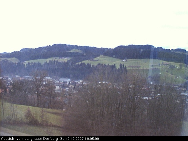 Webcam-Bild: Aussicht vom Dorfberg in Langnau 20071202-100500