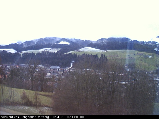Webcam-Bild: Aussicht vom Dorfberg in Langnau 20071204-140500