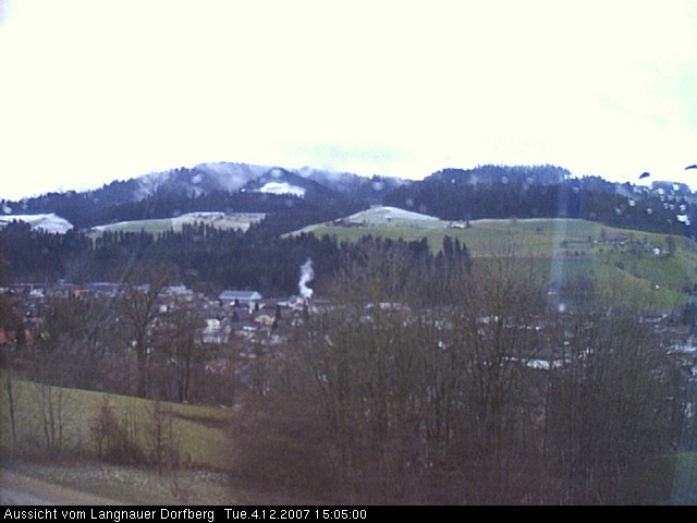 Webcam-Bild: Aussicht vom Dorfberg in Langnau 20071204-150500