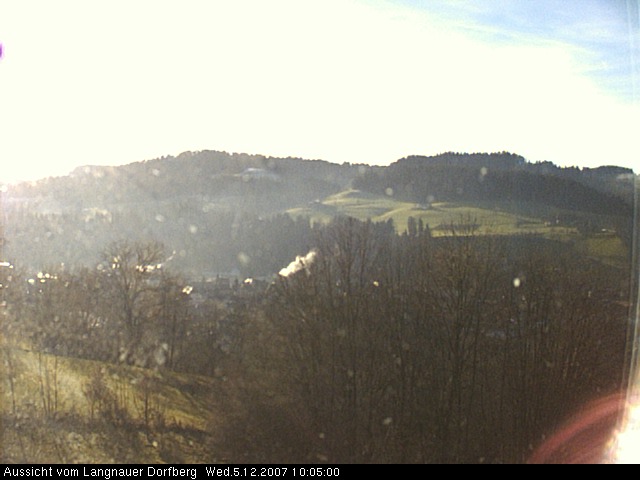Webcam-Bild: Aussicht vom Dorfberg in Langnau 20071205-100500
