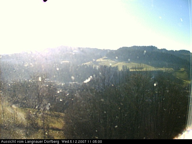 Webcam-Bild: Aussicht vom Dorfberg in Langnau 20071205-110500