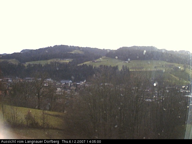 Webcam-Bild: Aussicht vom Dorfberg in Langnau 20071206-140500