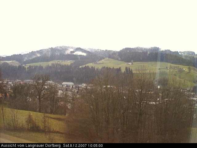 Webcam-Bild: Aussicht vom Dorfberg in Langnau 20071208-100500