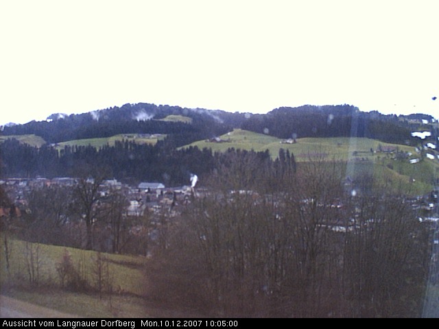 Webcam-Bild: Aussicht vom Dorfberg in Langnau 20071210-100500