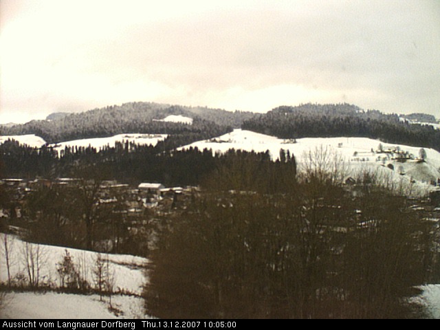 Webcam-Bild: Aussicht vom Dorfberg in Langnau 20071213-100500