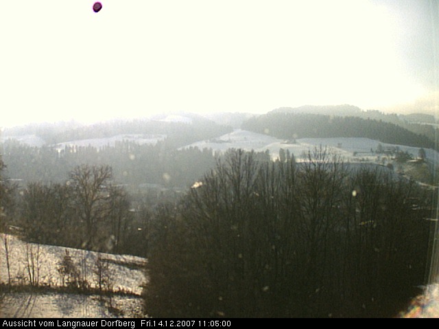 Webcam-Bild: Aussicht vom Dorfberg in Langnau 20071214-110500