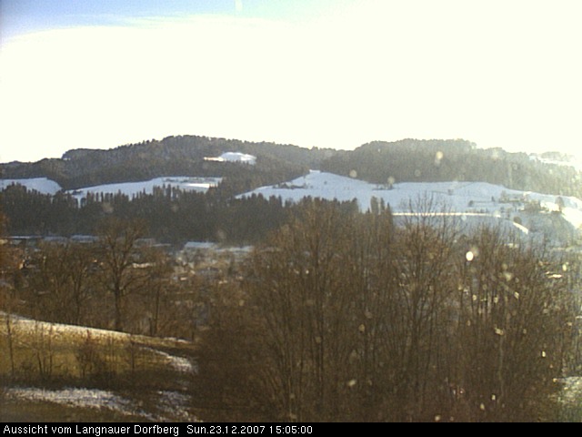 Webcam-Bild: Aussicht vom Dorfberg in Langnau 20071223-150500