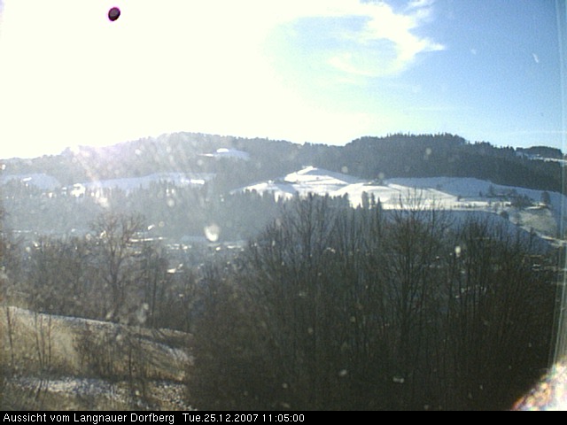 Webcam-Bild: Aussicht vom Dorfberg in Langnau 20071225-110500