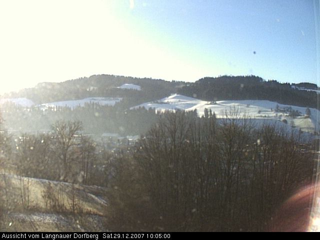 Webcam-Bild: Aussicht vom Dorfberg in Langnau 20071229-100500