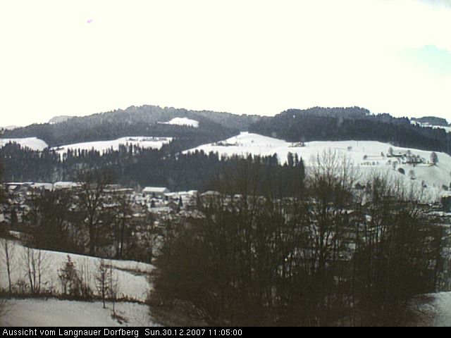 Webcam-Bild: Aussicht vom Dorfberg in Langnau 20071230-110500