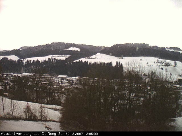 Webcam-Bild: Aussicht vom Dorfberg in Langnau 20071230-120500