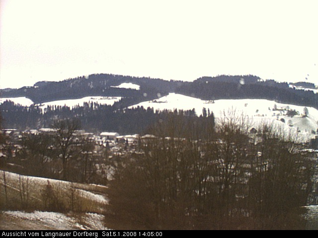 Webcam-Bild: Aussicht vom Dorfberg in Langnau 20080105-140500