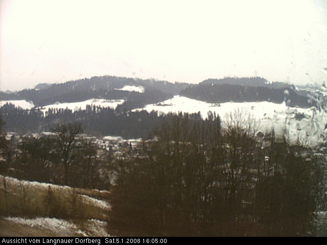 Webcam-Bild: Aussicht vom Dorfberg in Langnau 20080105-160500