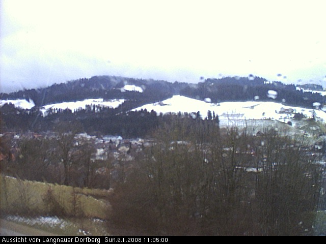 Webcam-Bild: Aussicht vom Dorfberg in Langnau 20080106-110500