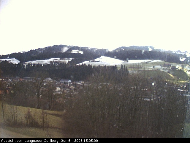 Webcam-Bild: Aussicht vom Dorfberg in Langnau 20080106-150500