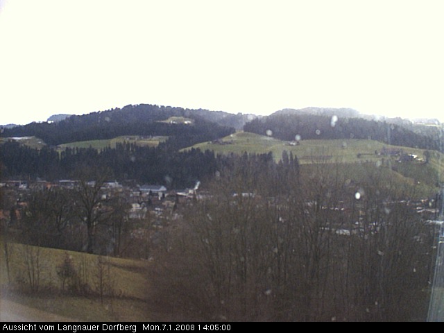 Webcam-Bild: Aussicht vom Dorfberg in Langnau 20080107-140500