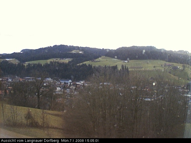 Webcam-Bild: Aussicht vom Dorfberg in Langnau 20080107-150500
