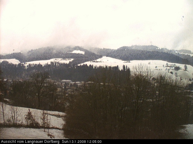 Webcam-Bild: Aussicht vom Dorfberg in Langnau 20080113-120500