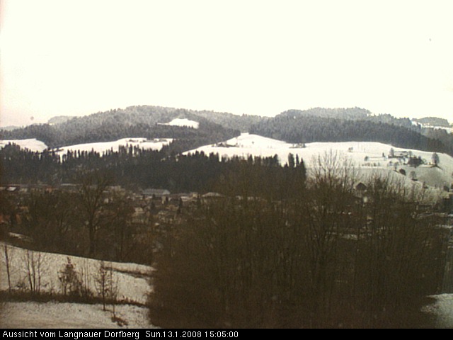 Webcam-Bild: Aussicht vom Dorfberg in Langnau 20080113-150500