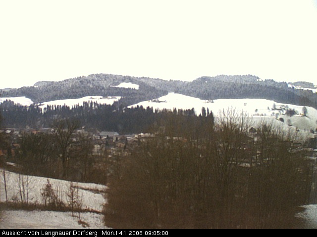 Webcam-Bild: Aussicht vom Dorfberg in Langnau 20080114-090500
