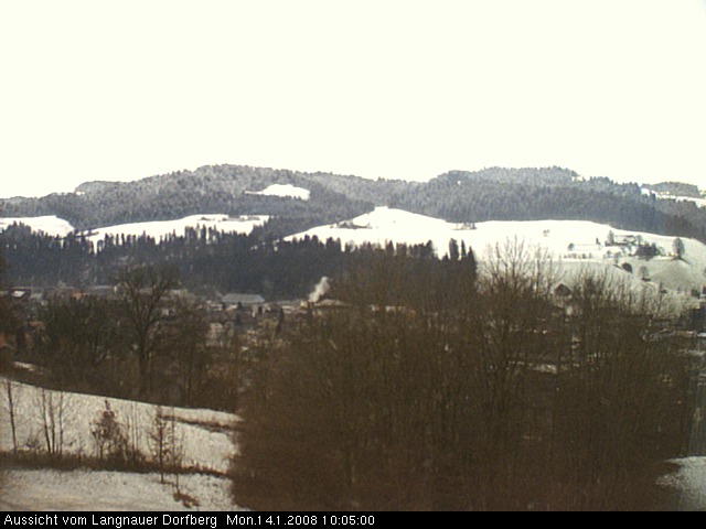 Webcam-Bild: Aussicht vom Dorfberg in Langnau 20080114-100500