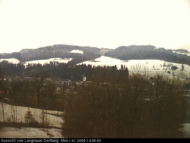 Webcam-Bild: Aussicht vom Dorfberg in Langnau 20080114-140500