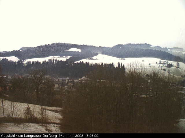Webcam-Bild: Aussicht vom Dorfberg in Langnau 20080114-160500