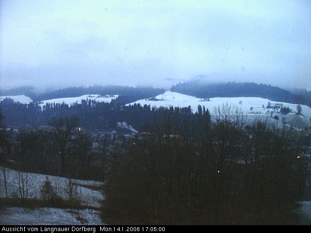 Webcam-Bild: Aussicht vom Dorfberg in Langnau 20080114-170500