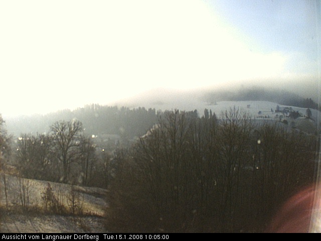 Webcam-Bild: Aussicht vom Dorfberg in Langnau 20080115-100500