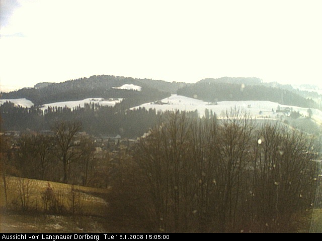 Webcam-Bild: Aussicht vom Dorfberg in Langnau 20080115-150500